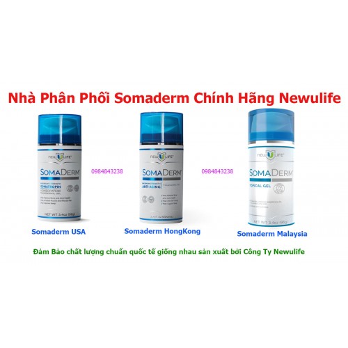 Somaderm Gel kích thích các tuyến nội tiết sản sinh các hormone tự nhiên ( nội tiết tố)  của cơ thể , giúp cơ thể luôn trẻ, khoẻ, đẹp và hạn chế  sự lão hoá bệnh tật 